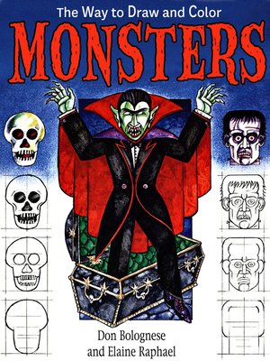cover image of The Way to Draw and Color Monsters